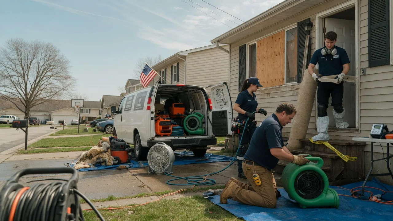 Water Damage Restoration in Mapleton Depot, PA near me